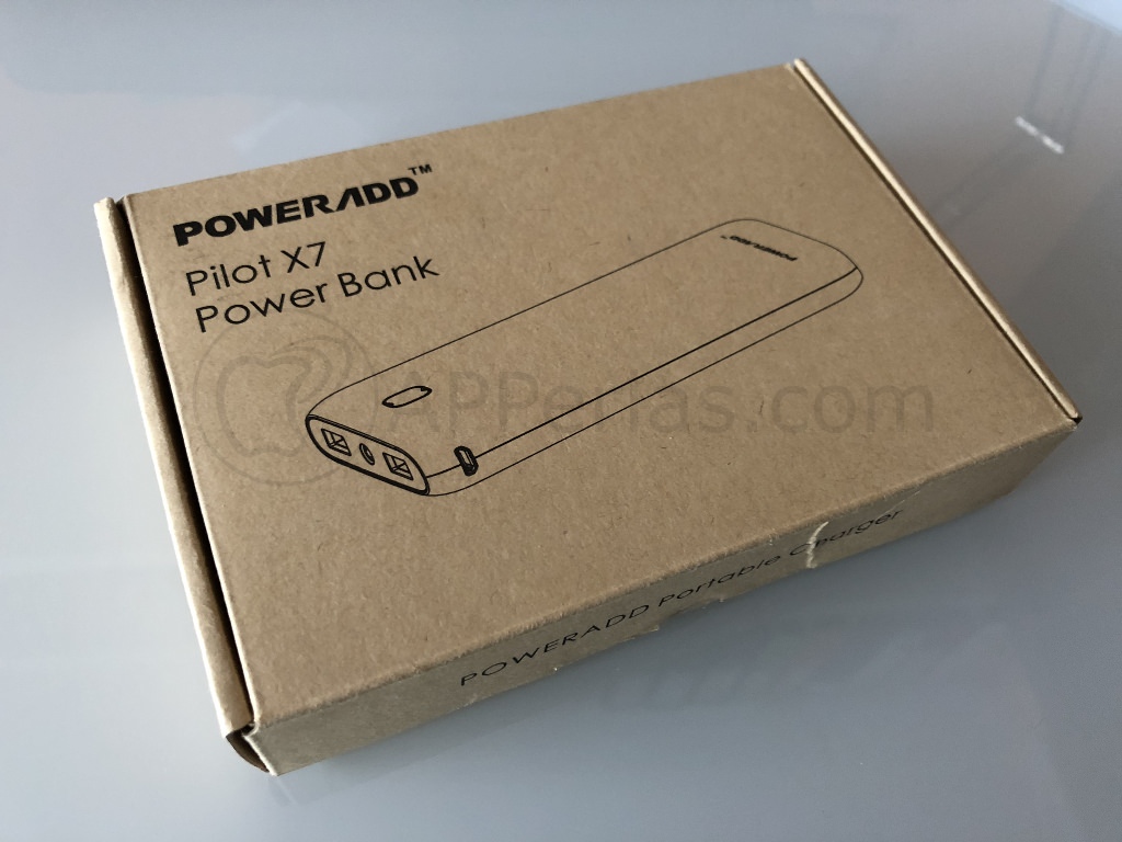 Caja de batería externa Poweradd Pilot X7