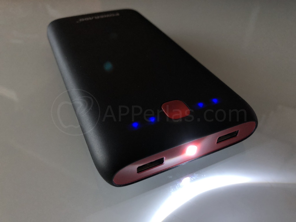 Linterna de Poweradd Pilot X7