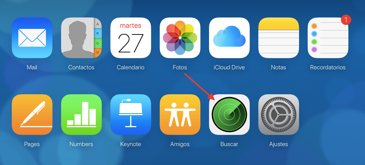 Buscar desbloqueo del iPhone 1