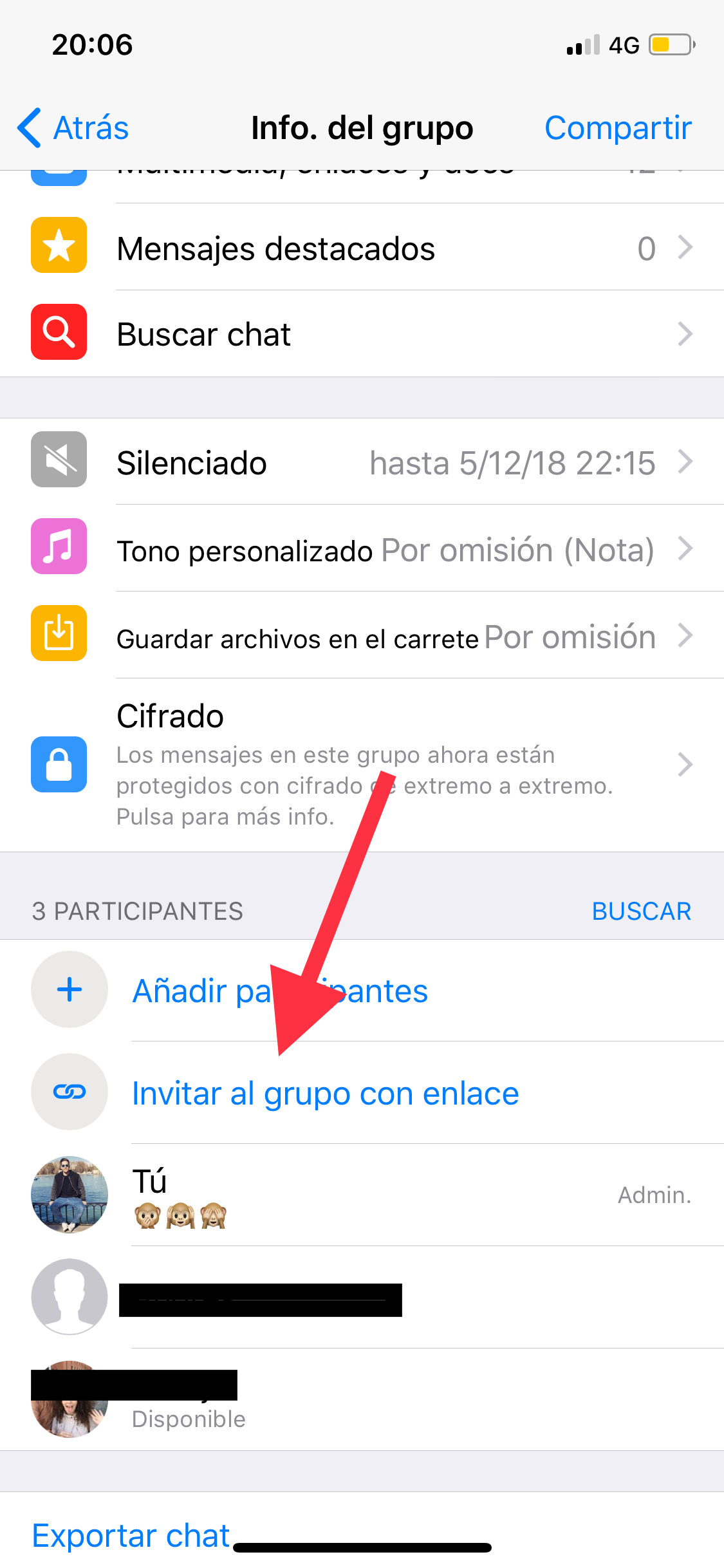 enlaces para invitar 1