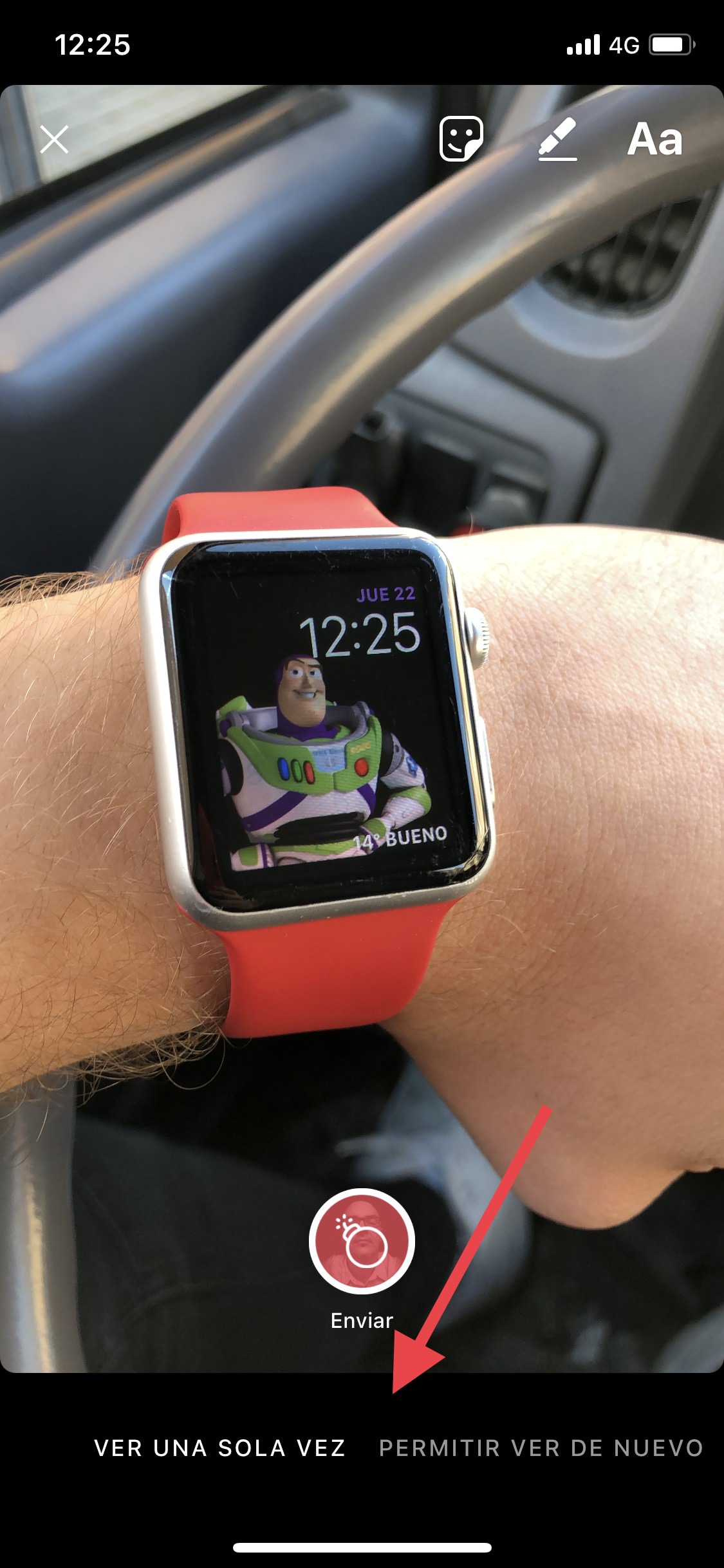 Enviar fotos por Instagram Direct 1