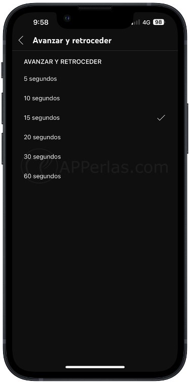 Ajusta el tiempo de avance de vídeos en Youtube Ajusta el tiempo de avance de vídeos en Youtube