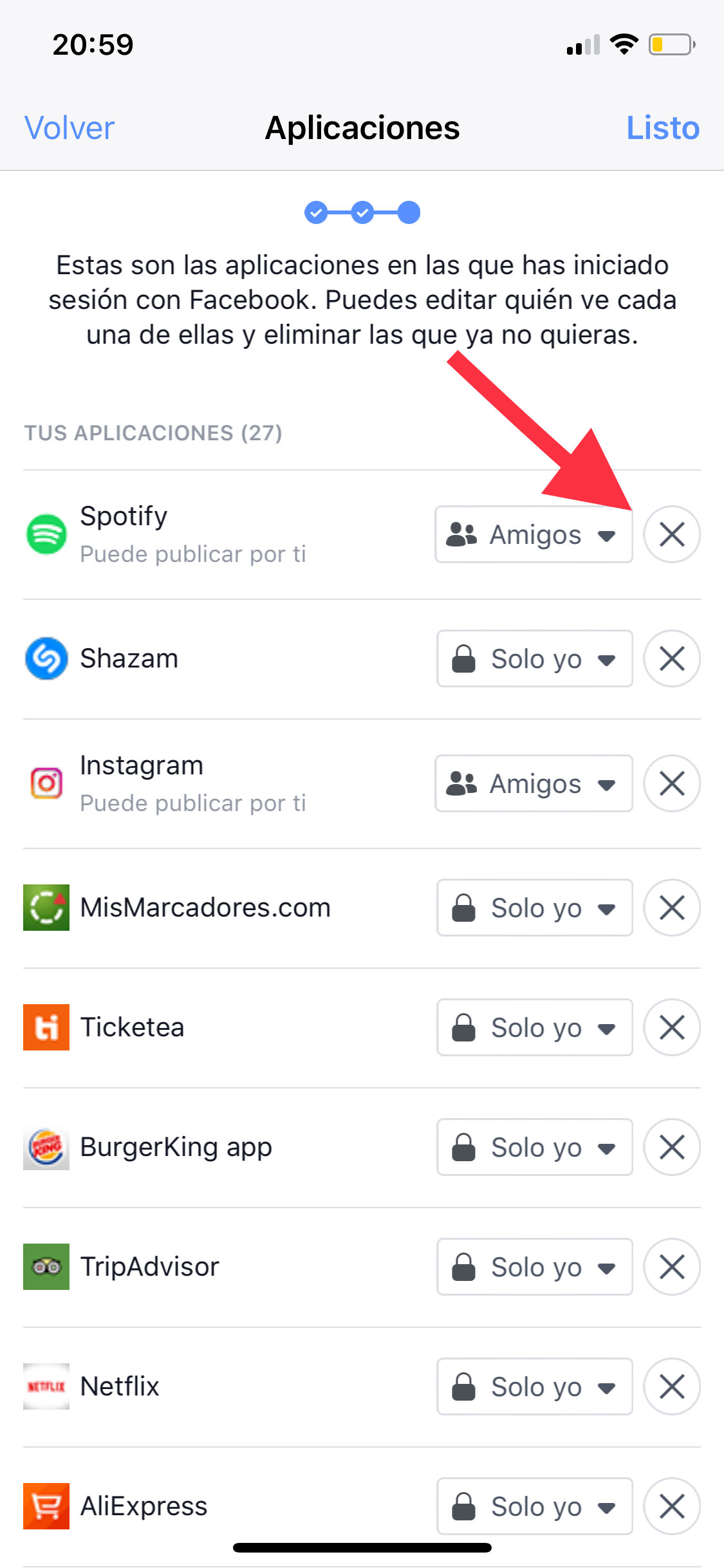 Eliminar privacidad de tu cuenta de Facebook 3