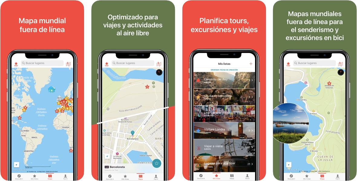 Capturas app CityMaps2Go Capturas app CityMaps2Go