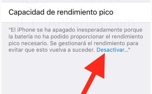 Desactiva la ralentización del dispositivo Desactiva la ralentización del dispositivo