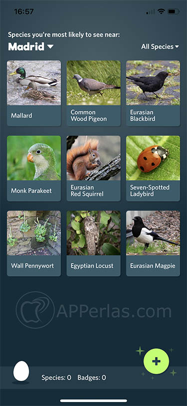 descubrir especies Seek by inaturalist 3