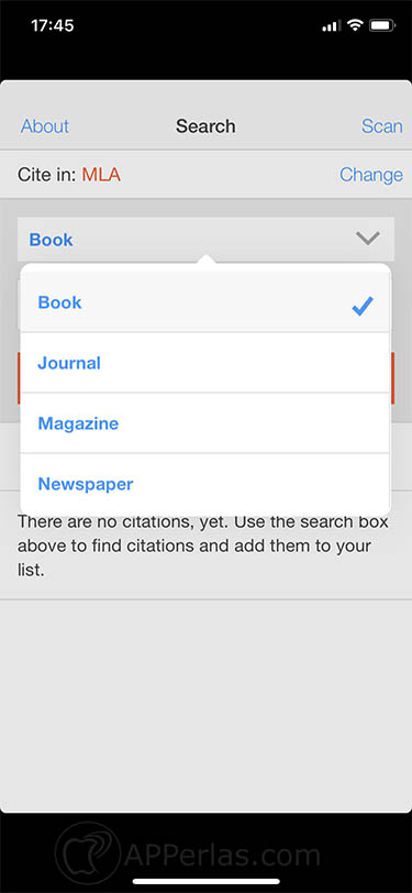 App para crear citas bibliográficas EasyBib 3 App para crear citas bibliográficas EasyBib 3