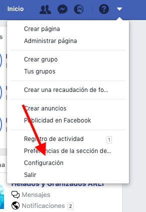 copia de seguridad de Facebook 1