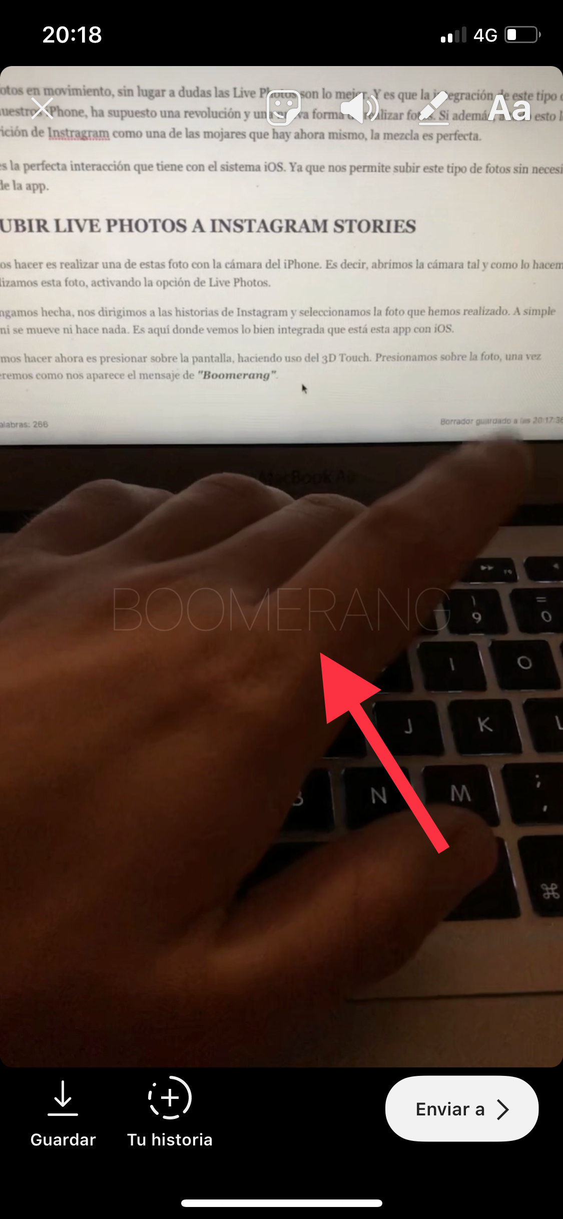 Live Photos a Instagram 1