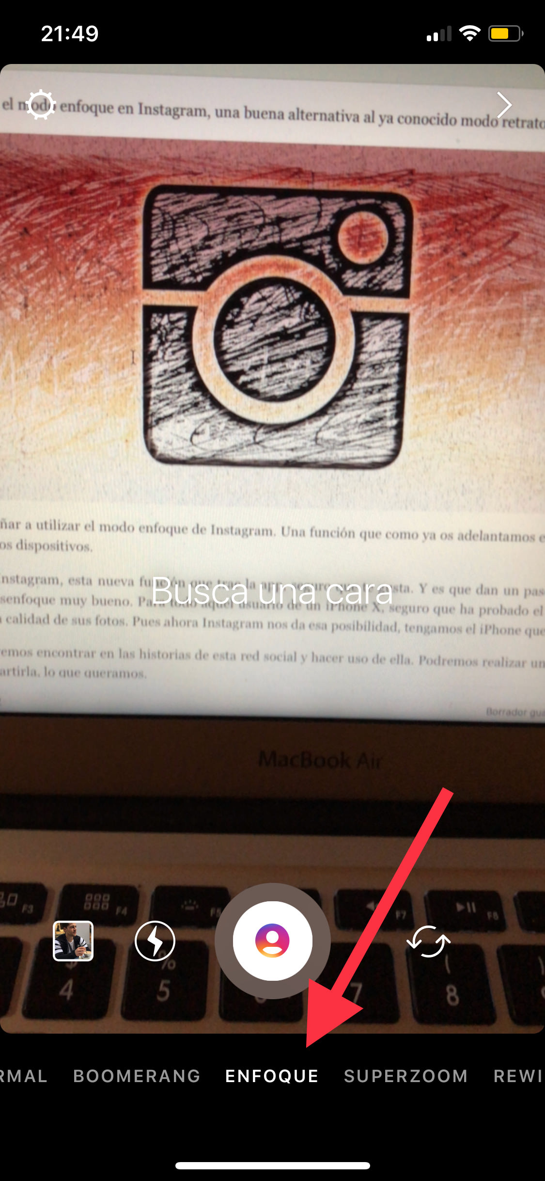 enfoque modo enfoque 1