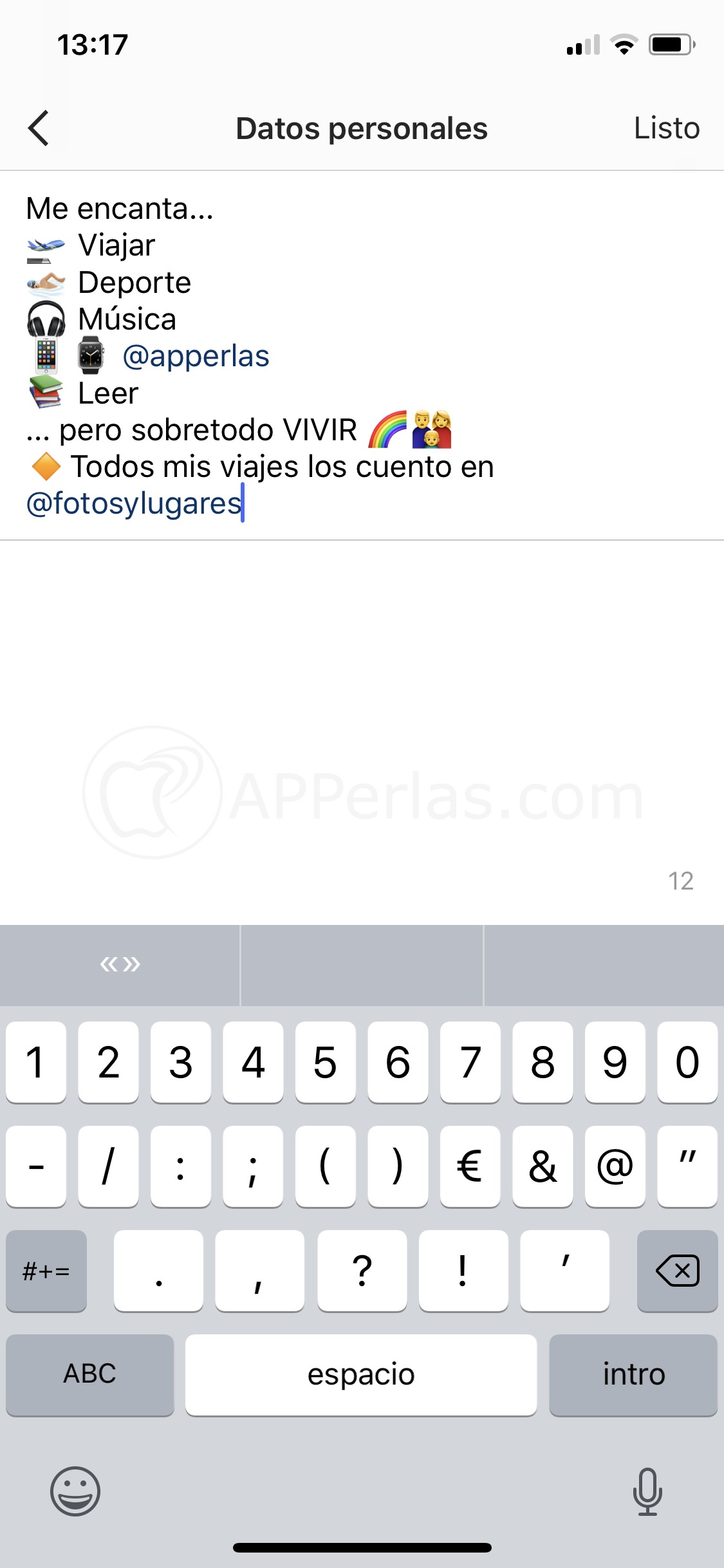 Edita tu bio para Instagram Edita tu bio para Instagram