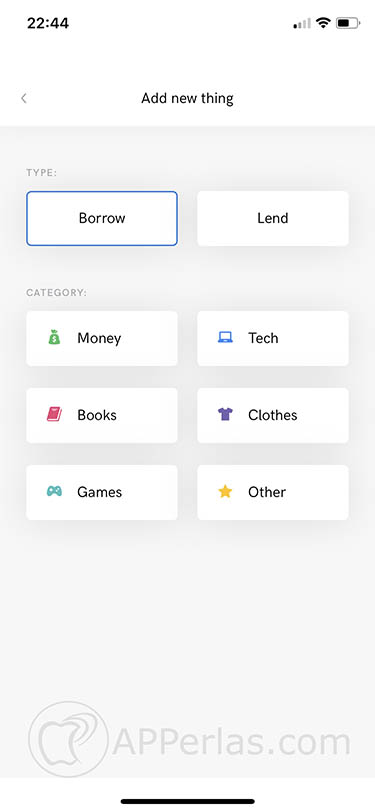 cosas prestadas desde iOS iLend 3 cosas prestadas desde iOS iLend 3