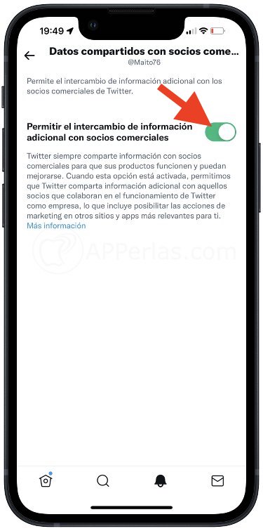 Ajuste para mejorar la privacidad