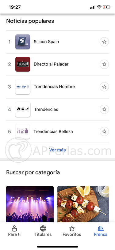 Google News app ios 3 Google News app ios 3