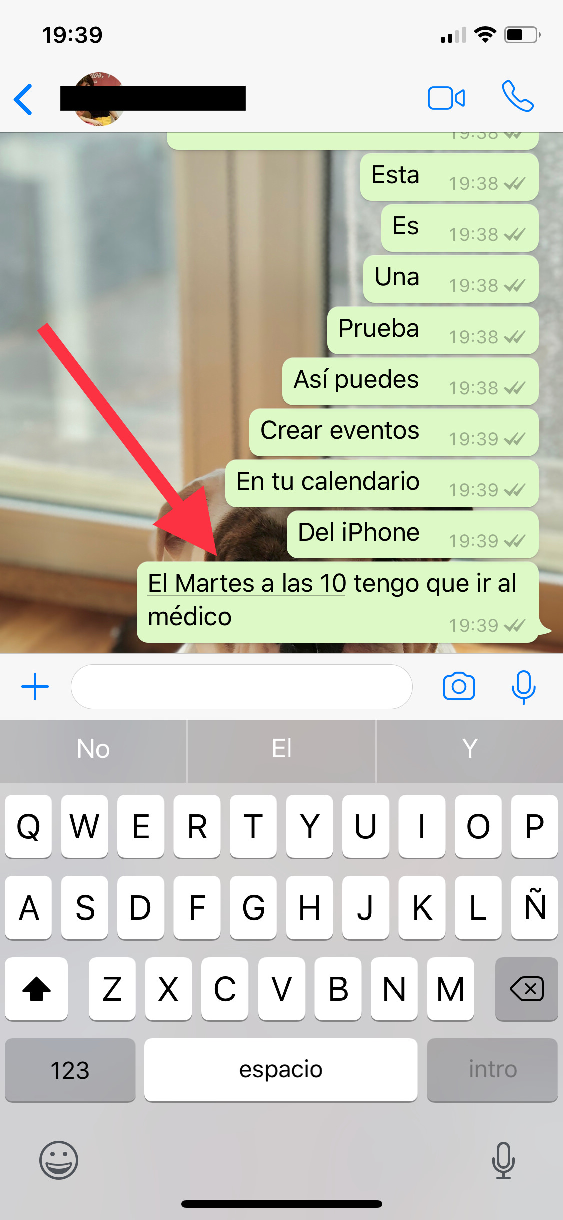 Whatsapp añadir eventos 1