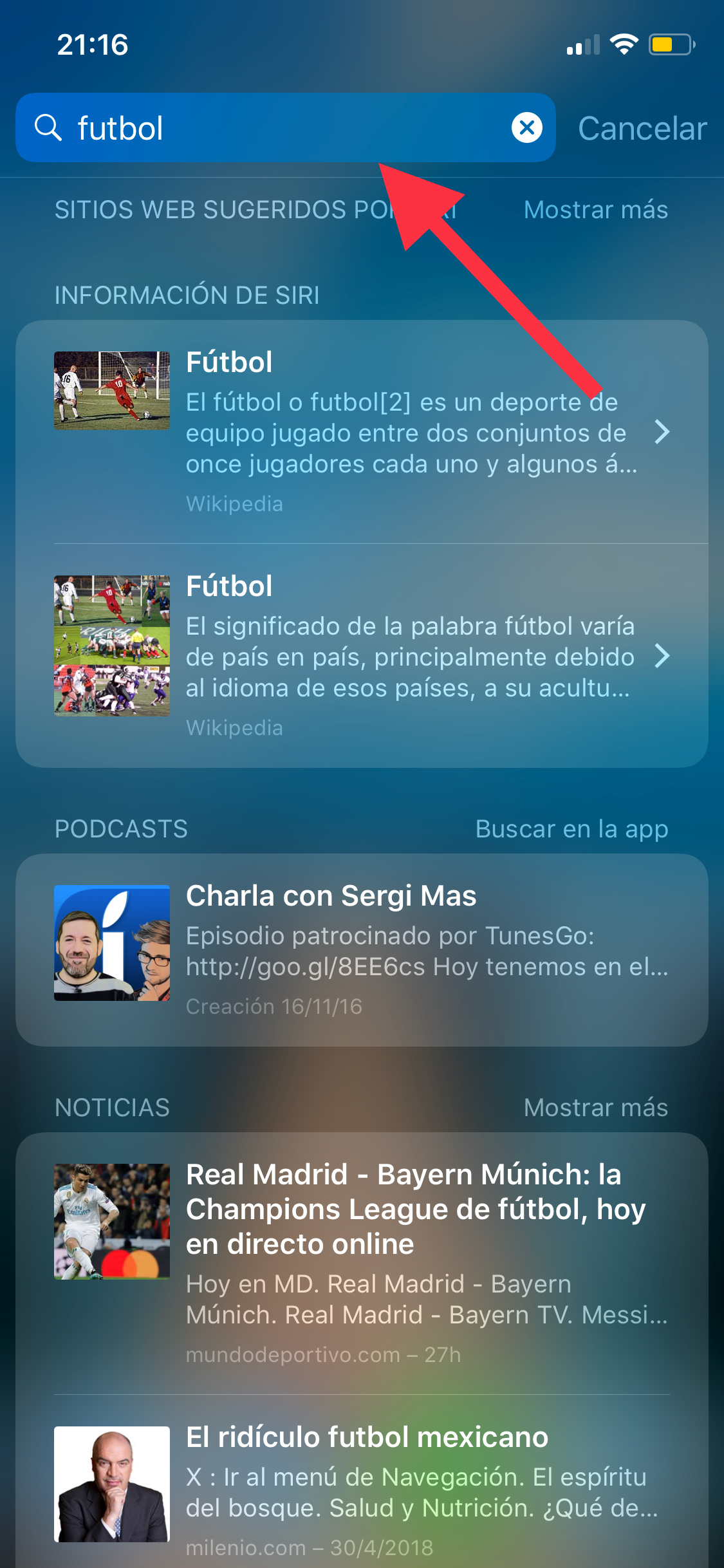 Buscar significado de una palabra 1