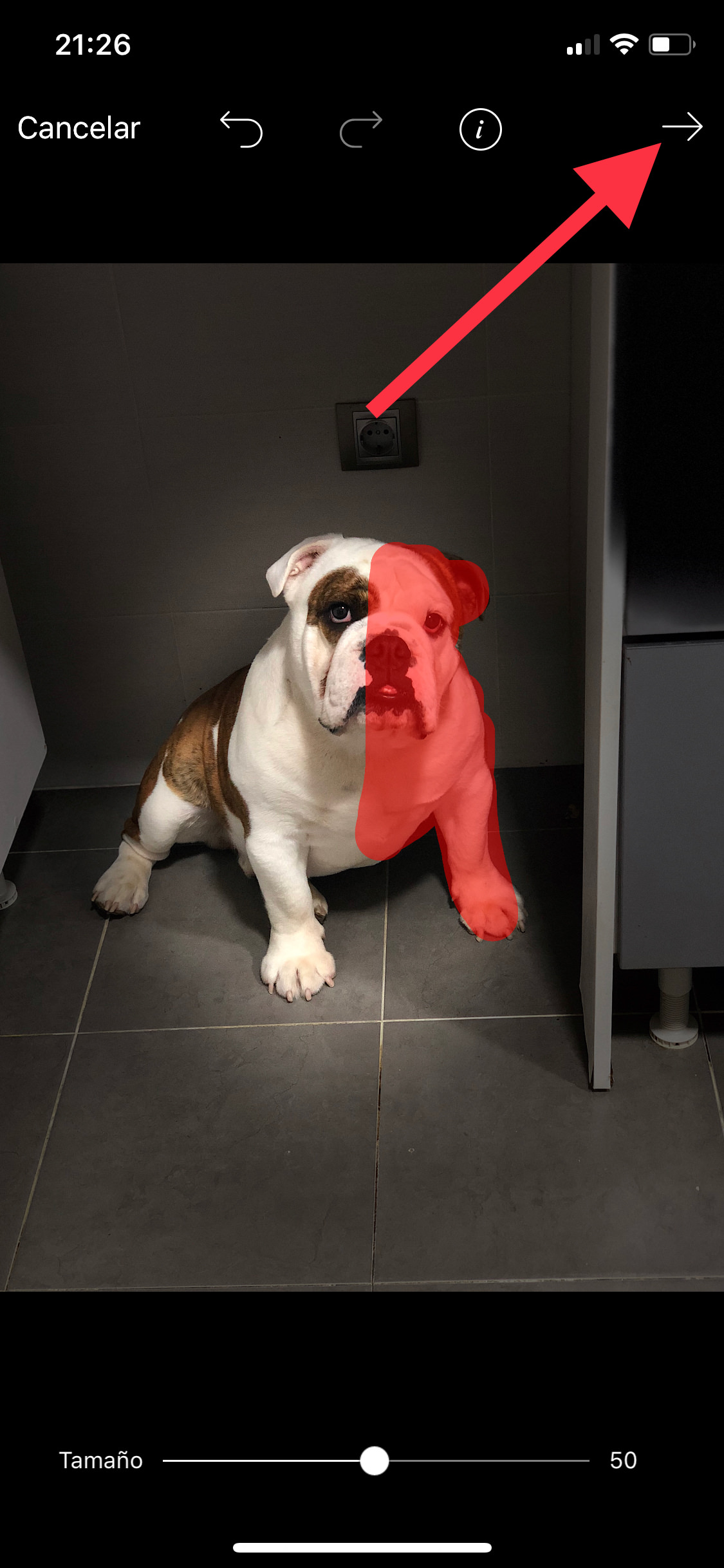 aceptar efecto dispersión 2