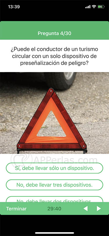 app de tests DGT 3 app de tests DGT 3