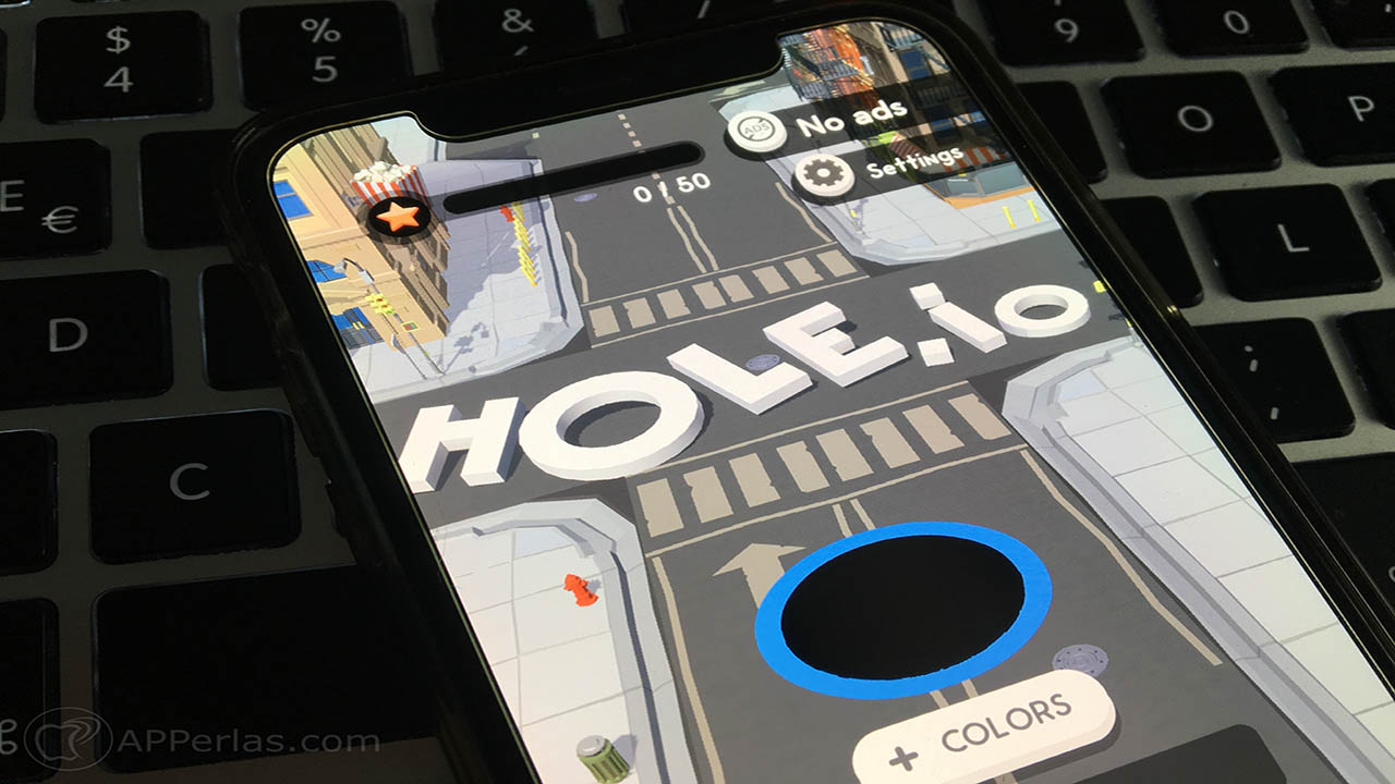 hole.io juego voodoo iphone 1