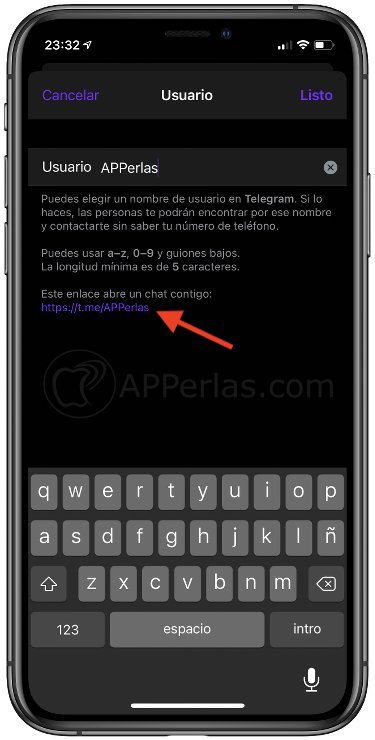 Enlace de Telegram Enlace de Telegram