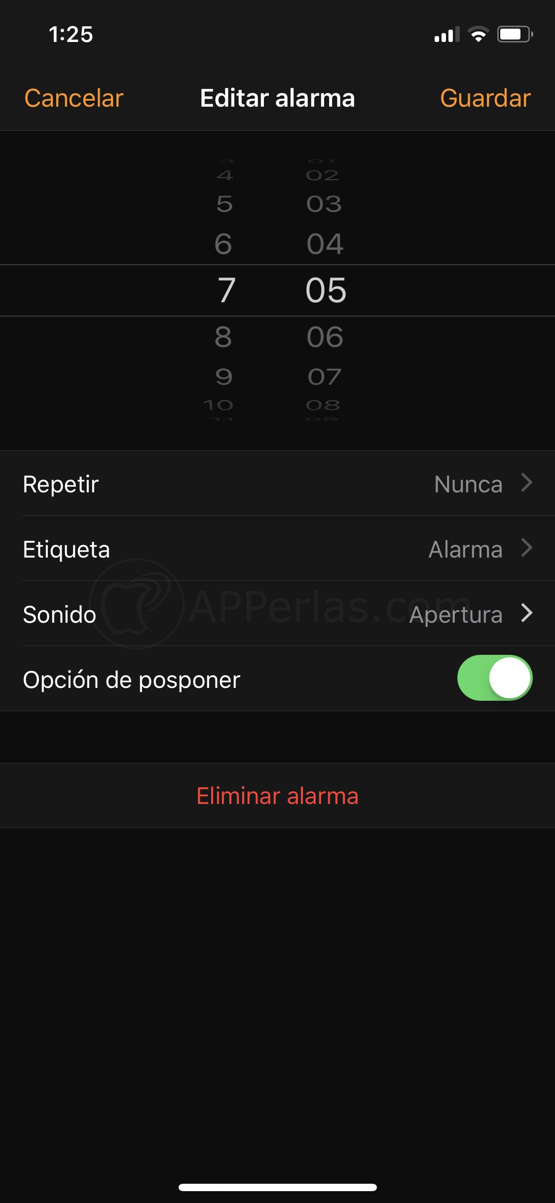 Ponle nombre a cada alarma del iPhone Ponle nombre a cada alarma del iPhone