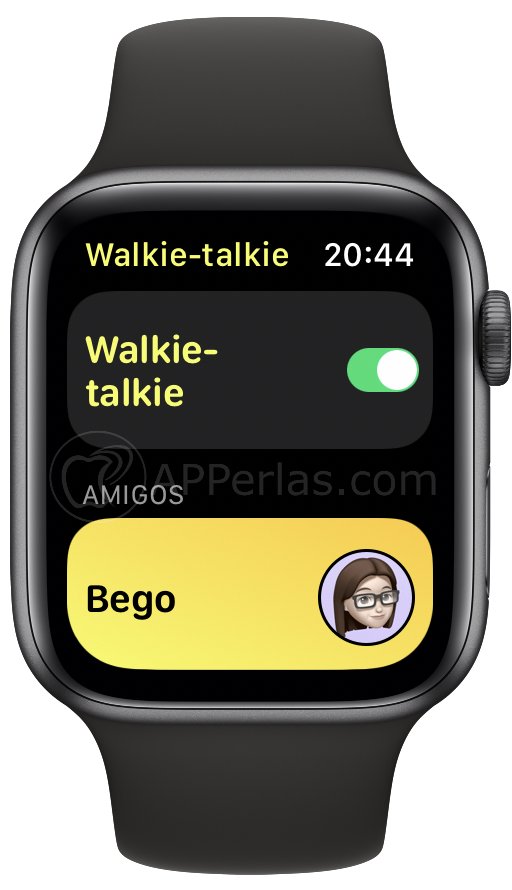 Activa o desactiva el Walkie Talkie del Apple Watch Activa o desactiva el Walkie Talkie del Apple Watch