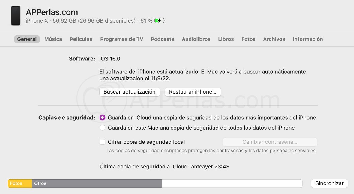 Copias de seguridad en PC y MAC Copias de seguridad en PC y MAC