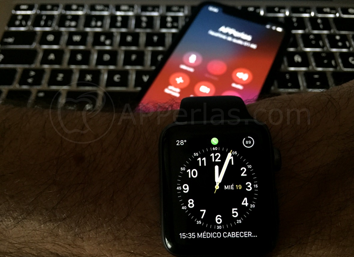 Pasar una llamada del Apple Watch al iPhone Pasar una llamada del Apple Watch al iPhone