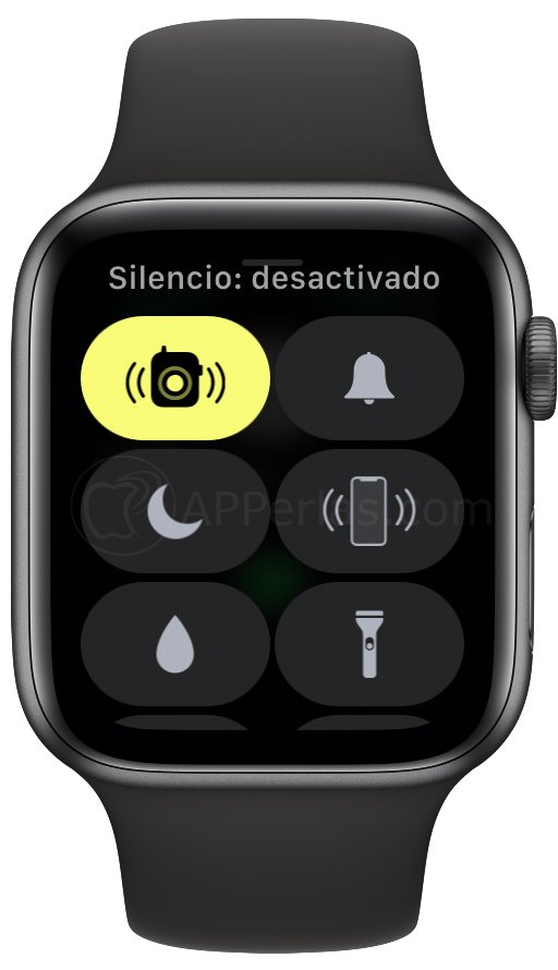 Opción Walkie Talkie en el centro de control Opción Walkie Talkie en el centro de control