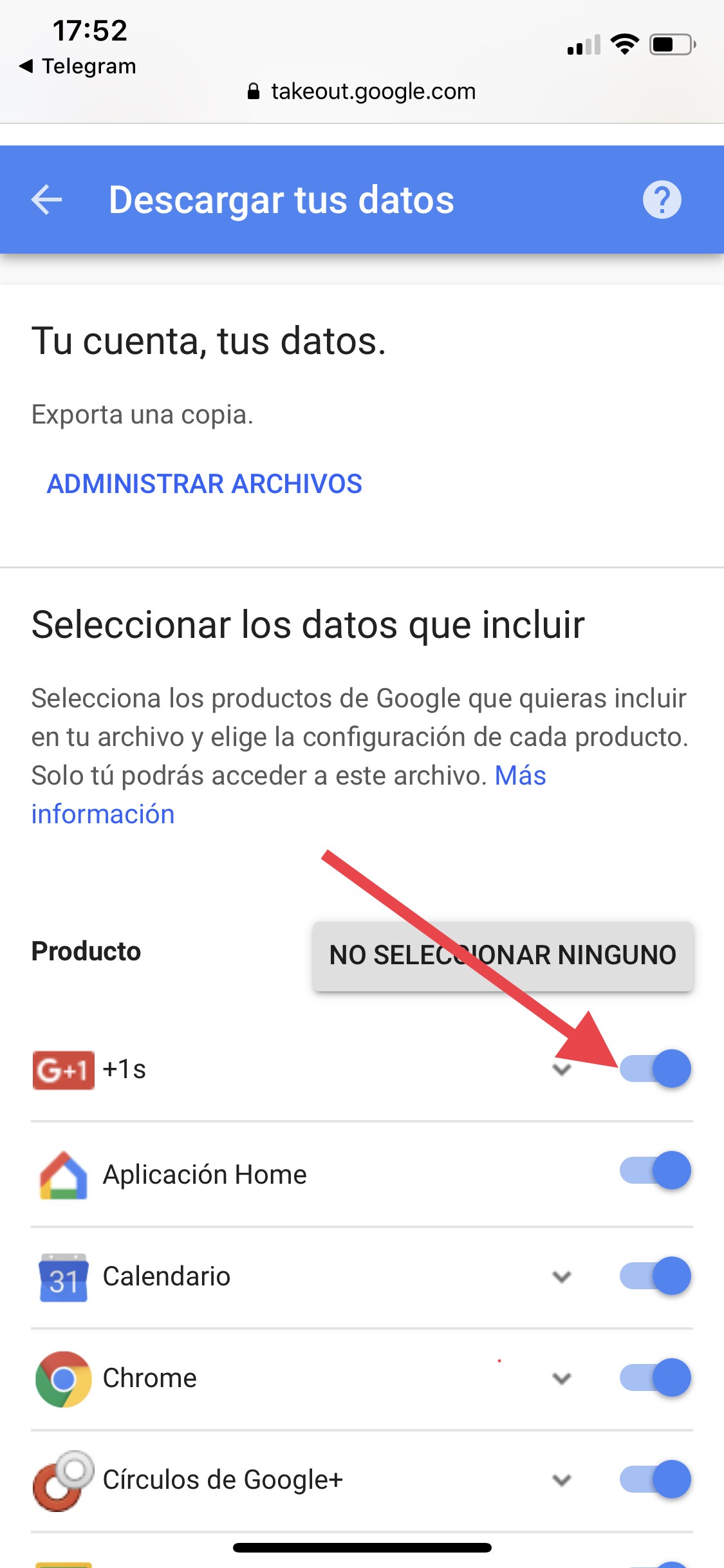 Marcar datos de Google Plus 1