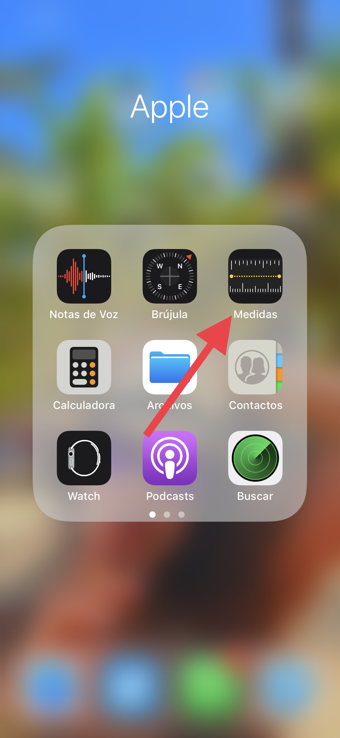 medidas medidas con la cámara del iPhone 1