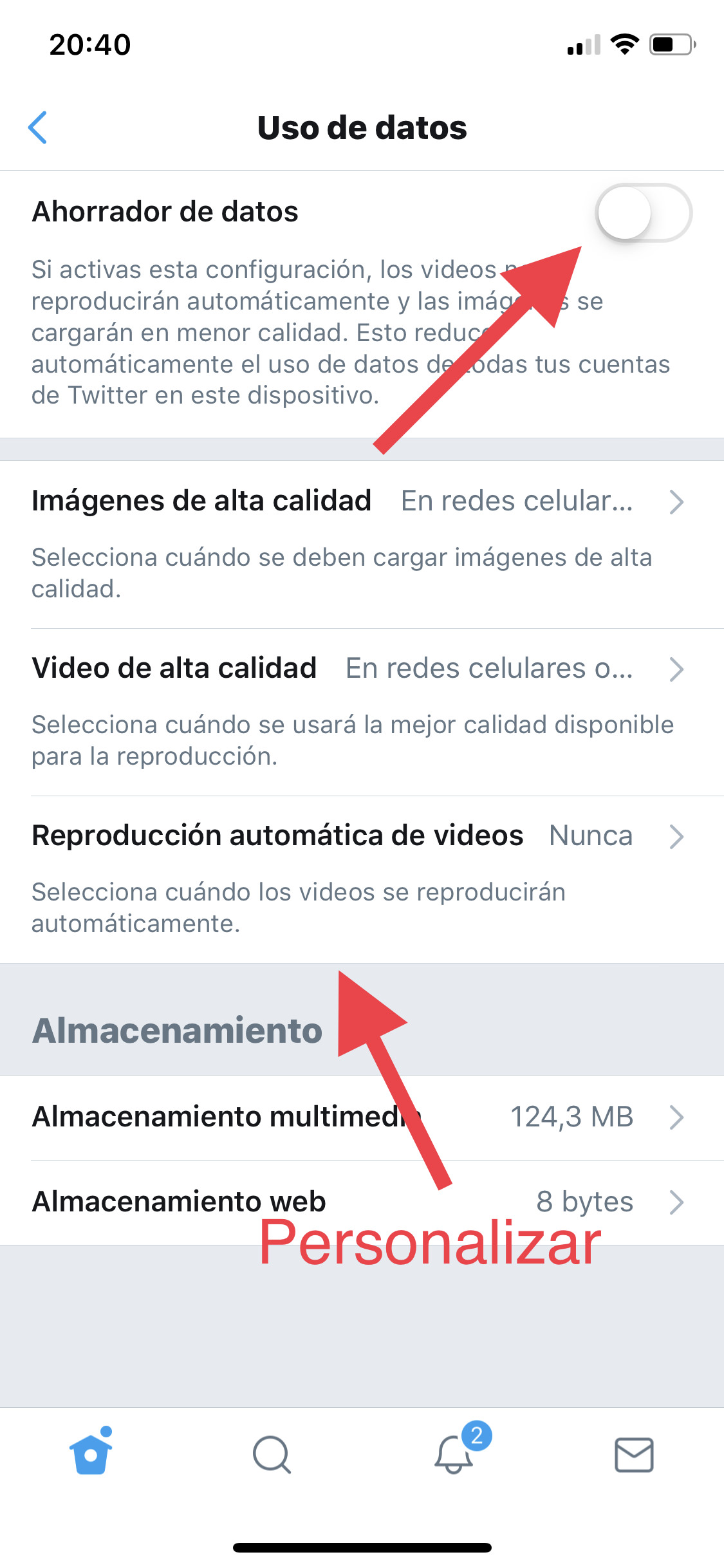 datos móviles en Twitter 2