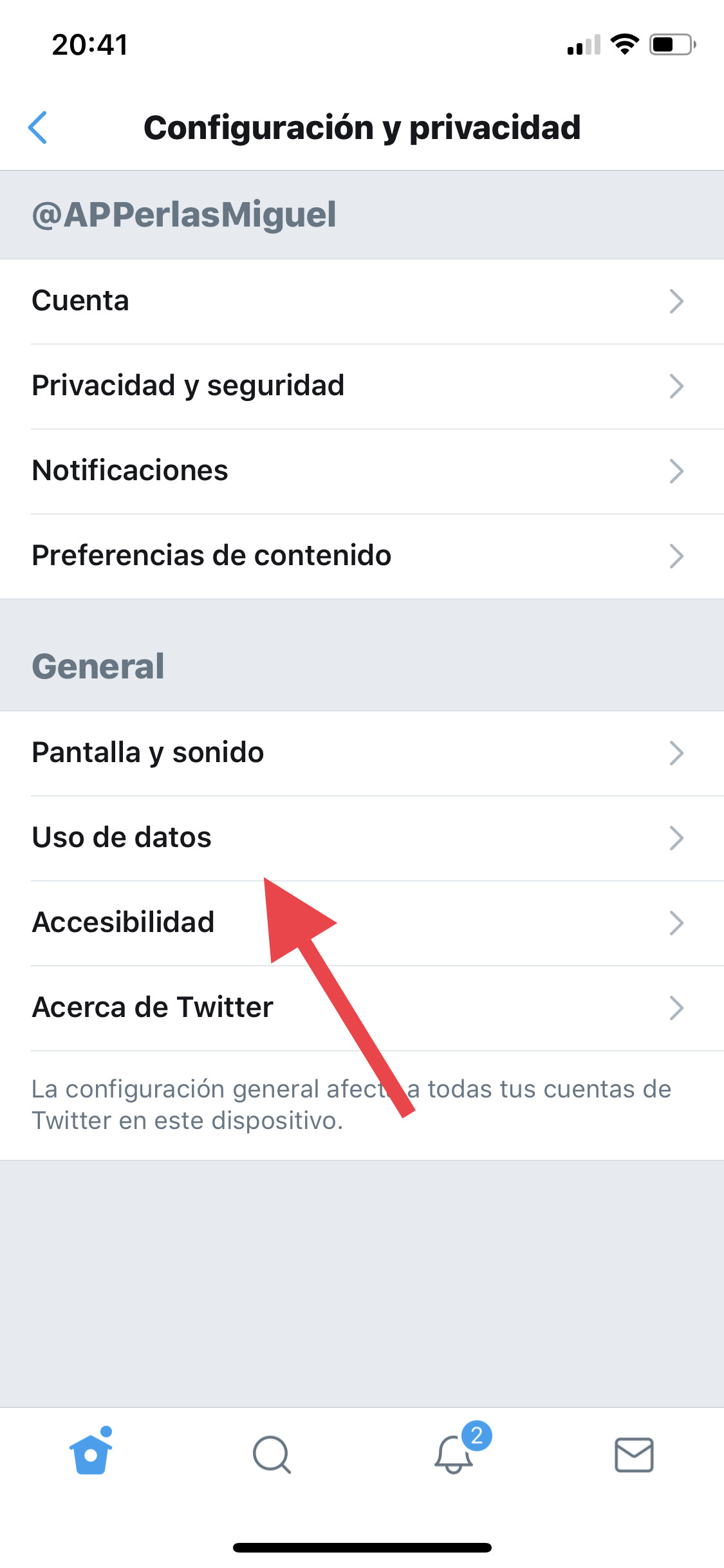 datos móviles en Twitter 1