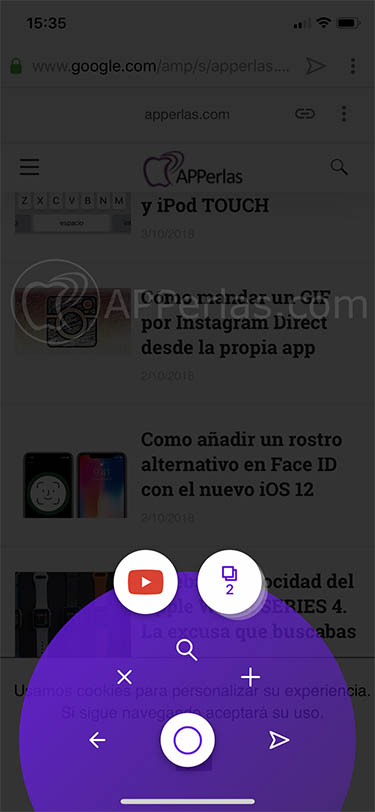 Opera touch 2 Opera touch 2