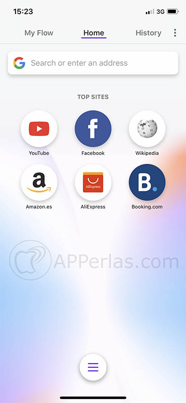 Opera touch 3 Opera touch 3