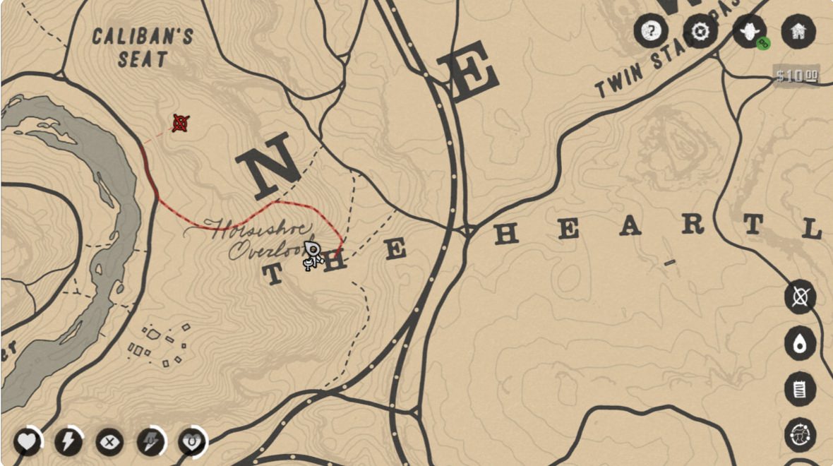 Mapa de Red Dead Redemption 2