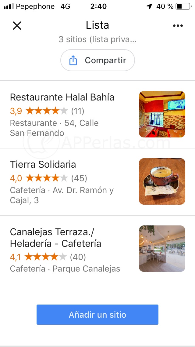 Nombra la lista Nombra la lista