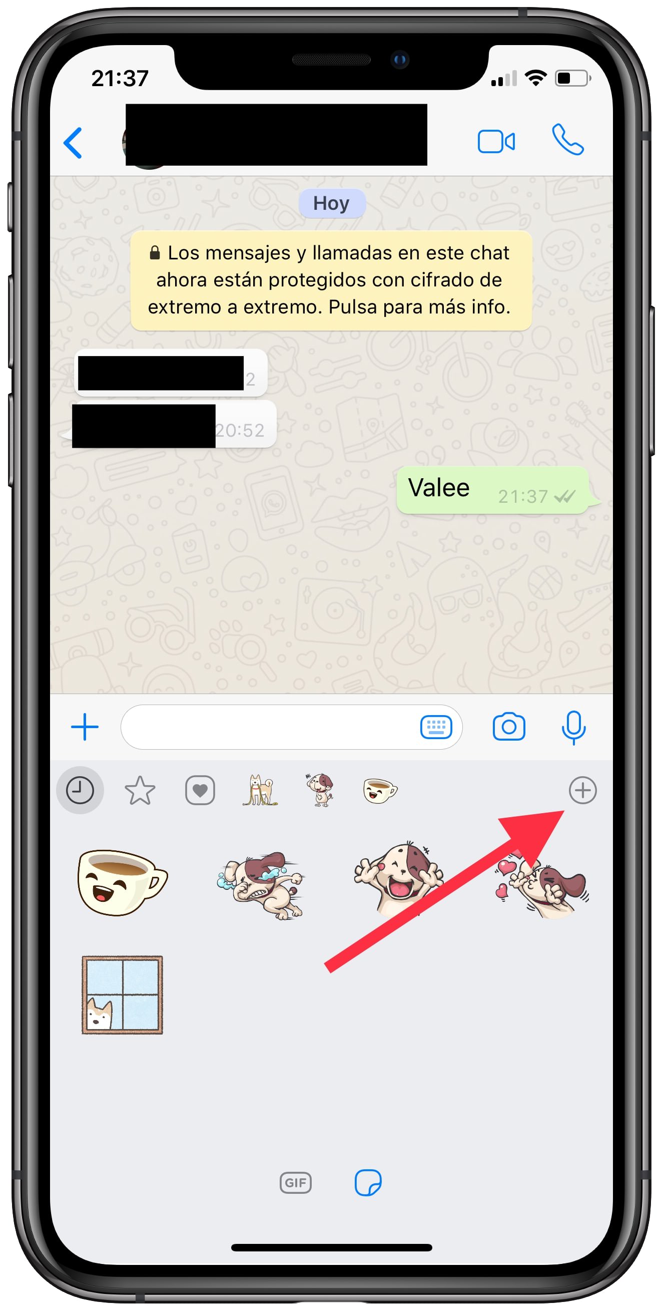 descargar los stickers de WhatsApp 1