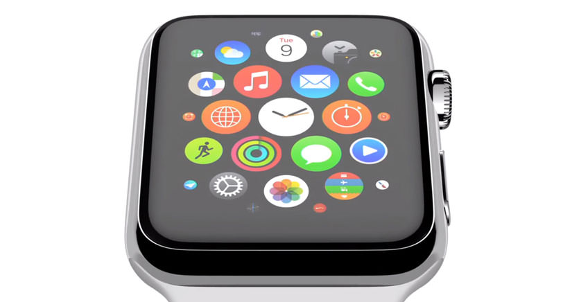 app colgada en el Apple Watch app colgada en el Apple Watch