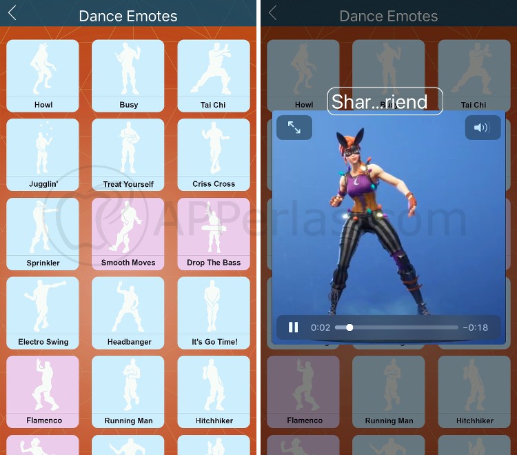 Todos los bailes de Fortnite Todos los bailes de Fortnite