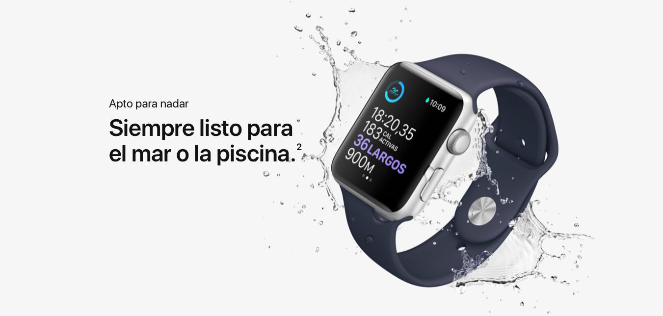agua del Apple Watch agua del Apple Watch