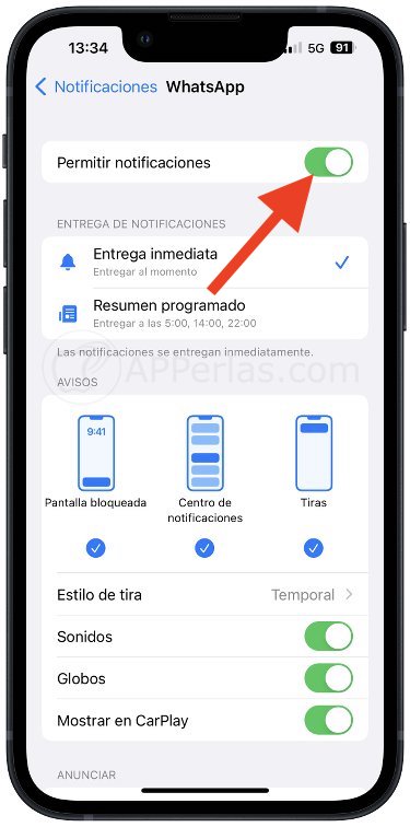 Desactivar notificaciones de WhatsApp Desactivar notificaciones de WhatsApp