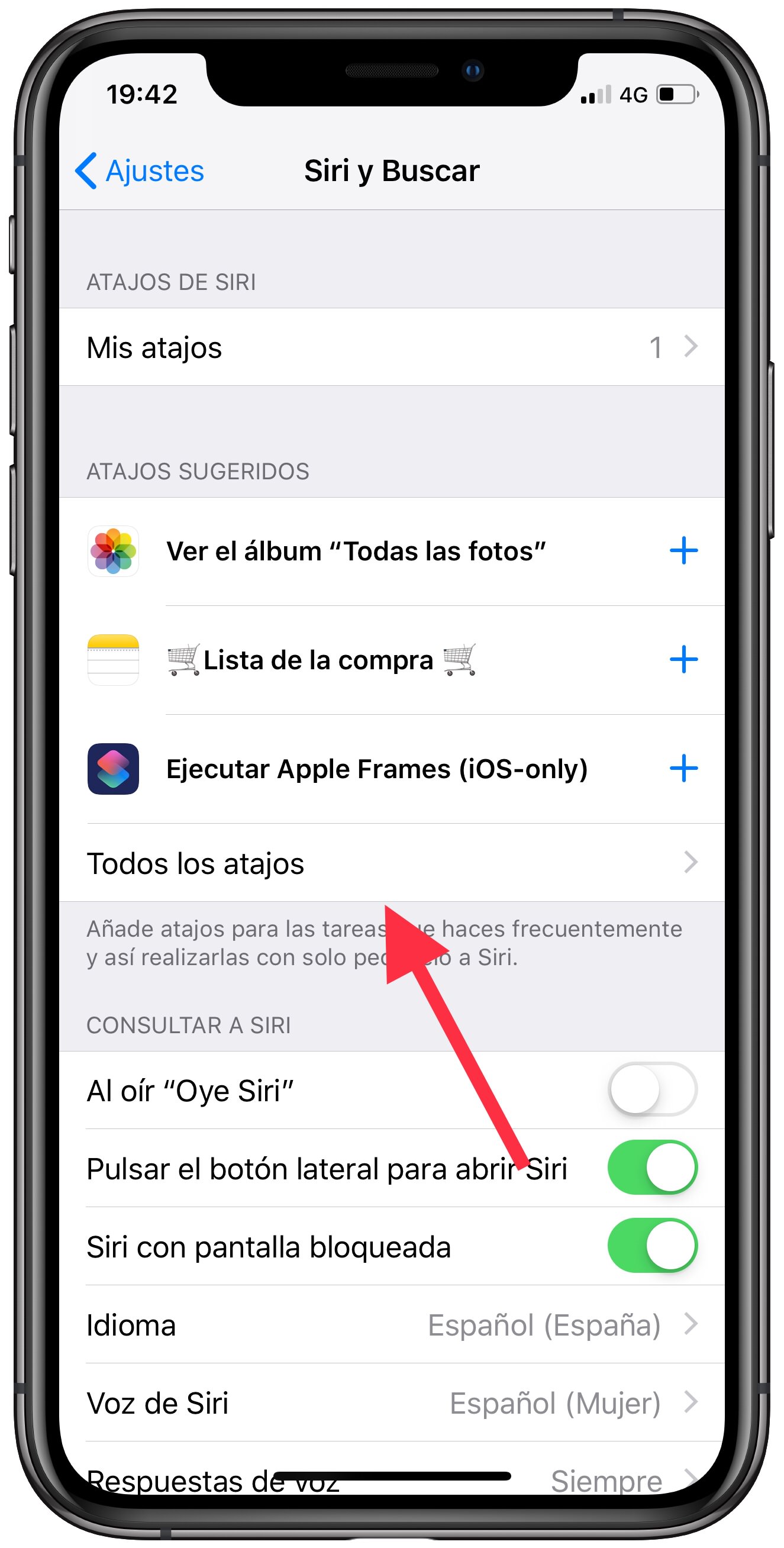 atajos Google Assistant en el iPhone 1