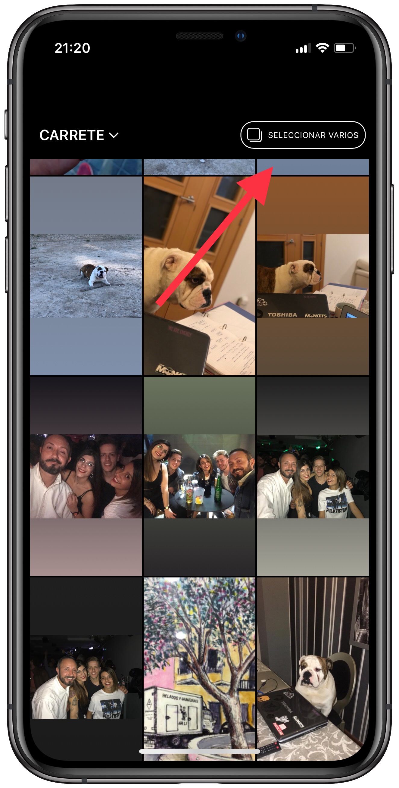 varias varias fotos a Instagram Stories 2