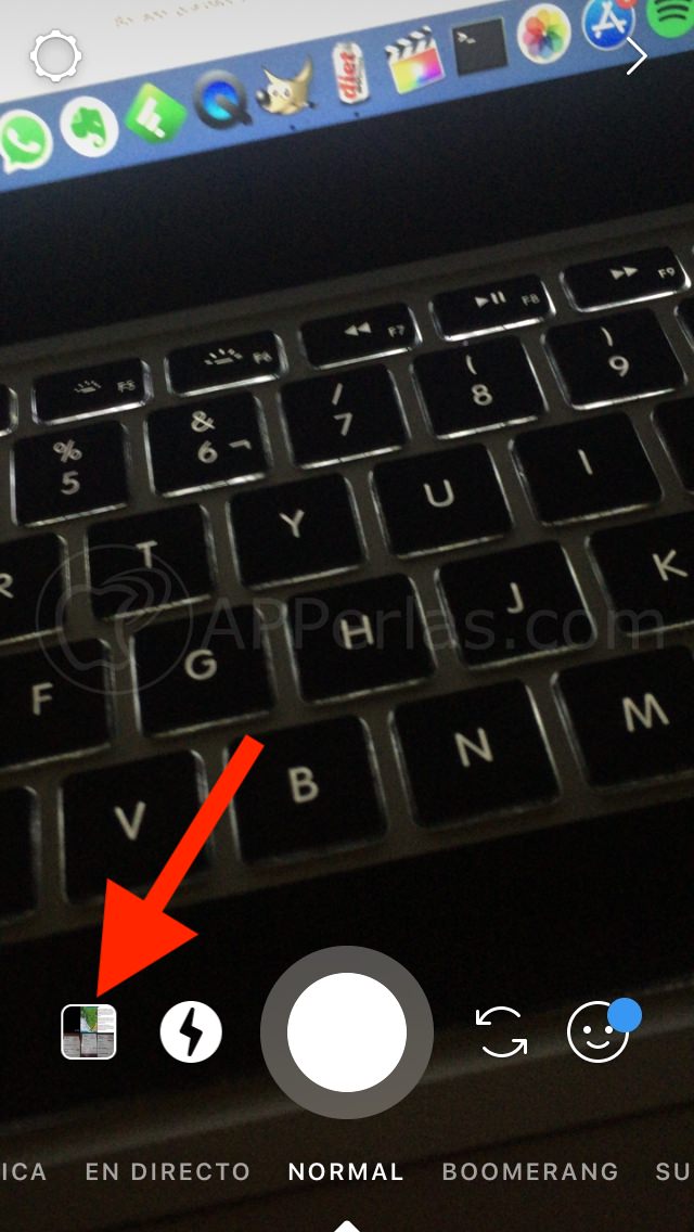 Accede a tu carrete desde Instagram Stories Accede a tu carrete desde Instagram Stories