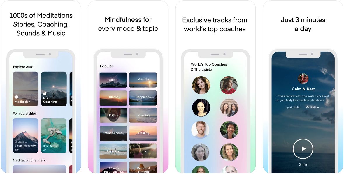 Aura: Relaxation and calm Aura: Relaxation and calm