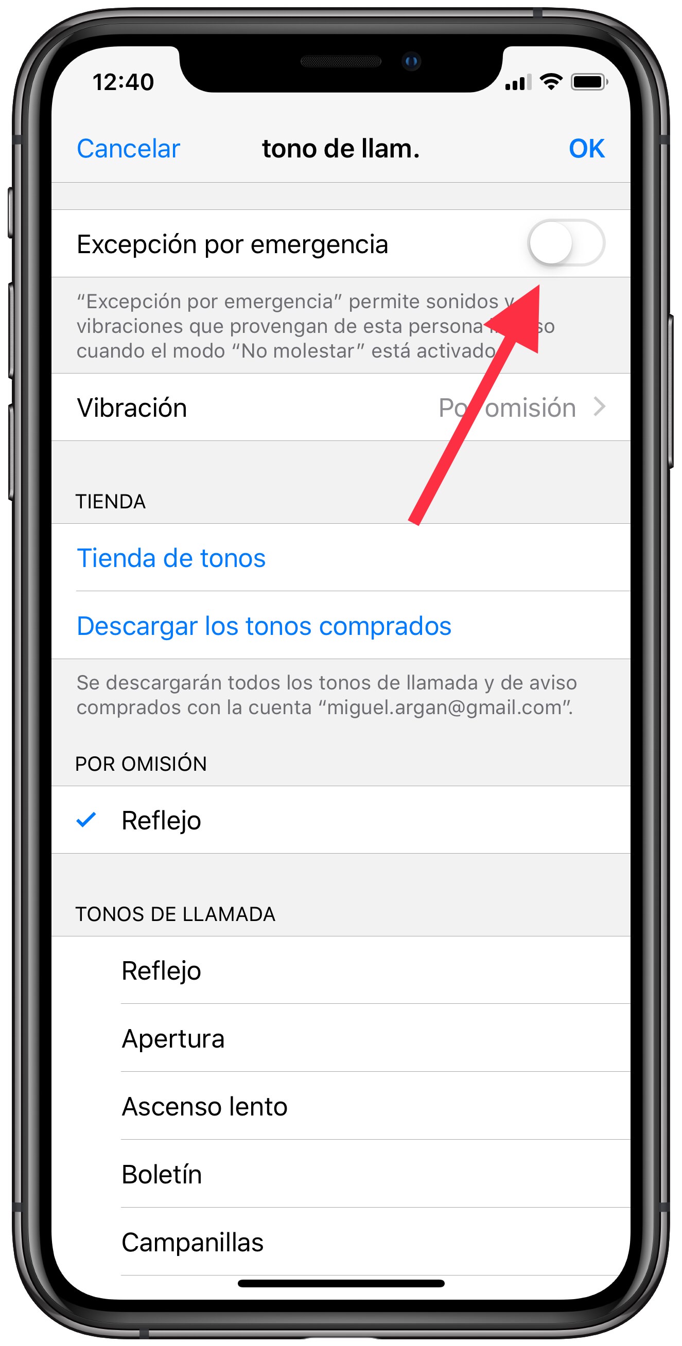 emergencia contacto de emergencia 2
