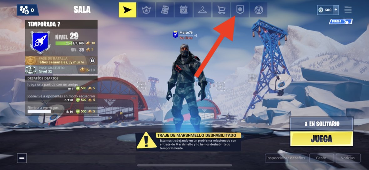Acceso a estadísticas Fortnite Acceso a estadísticas Fortnite