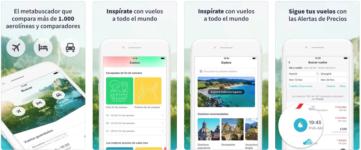 Buscador de vuelos para iOS Buscador de vuelos para iOS