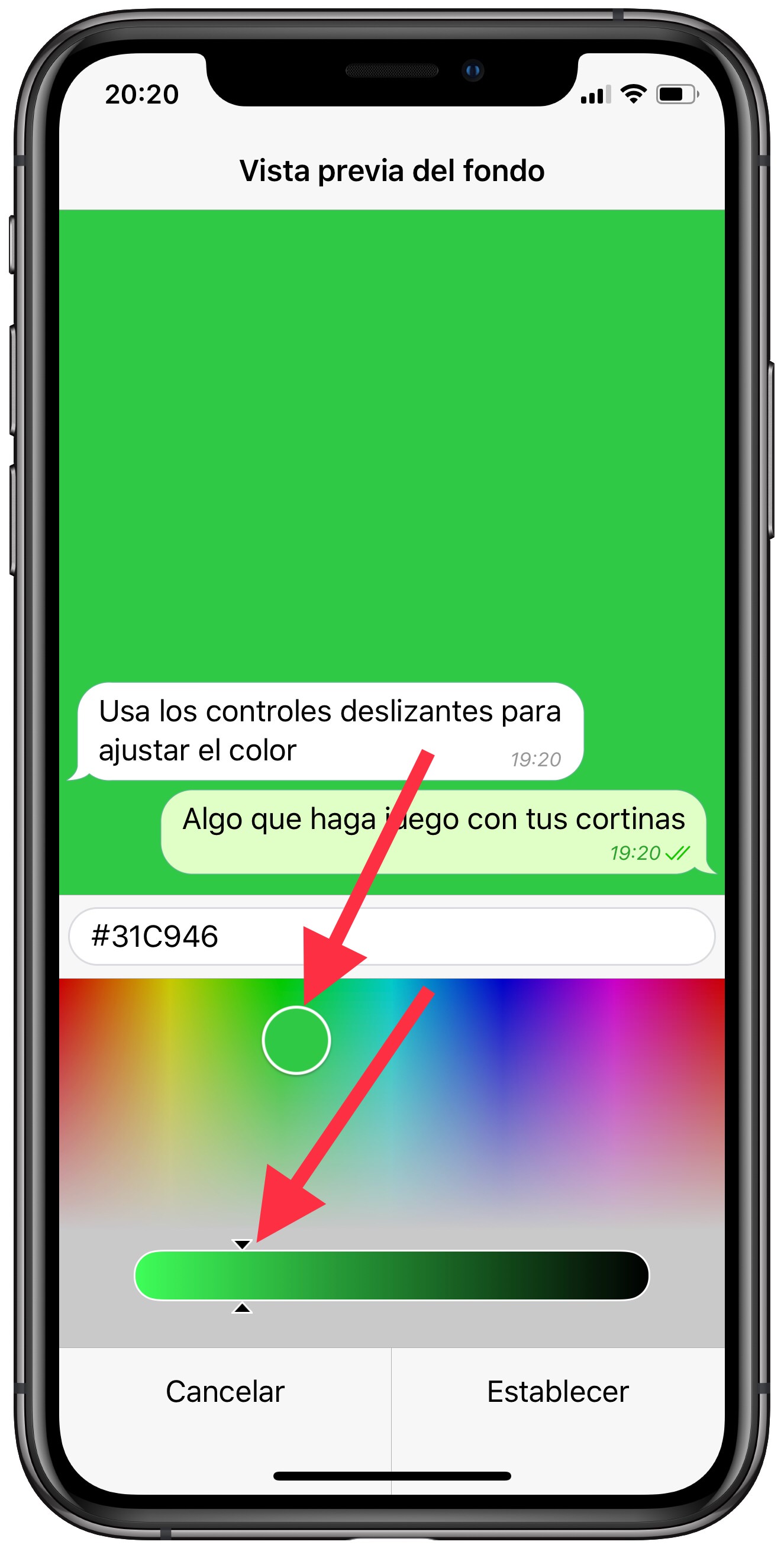 seleccionar fondos de pantalla para Telegram 3